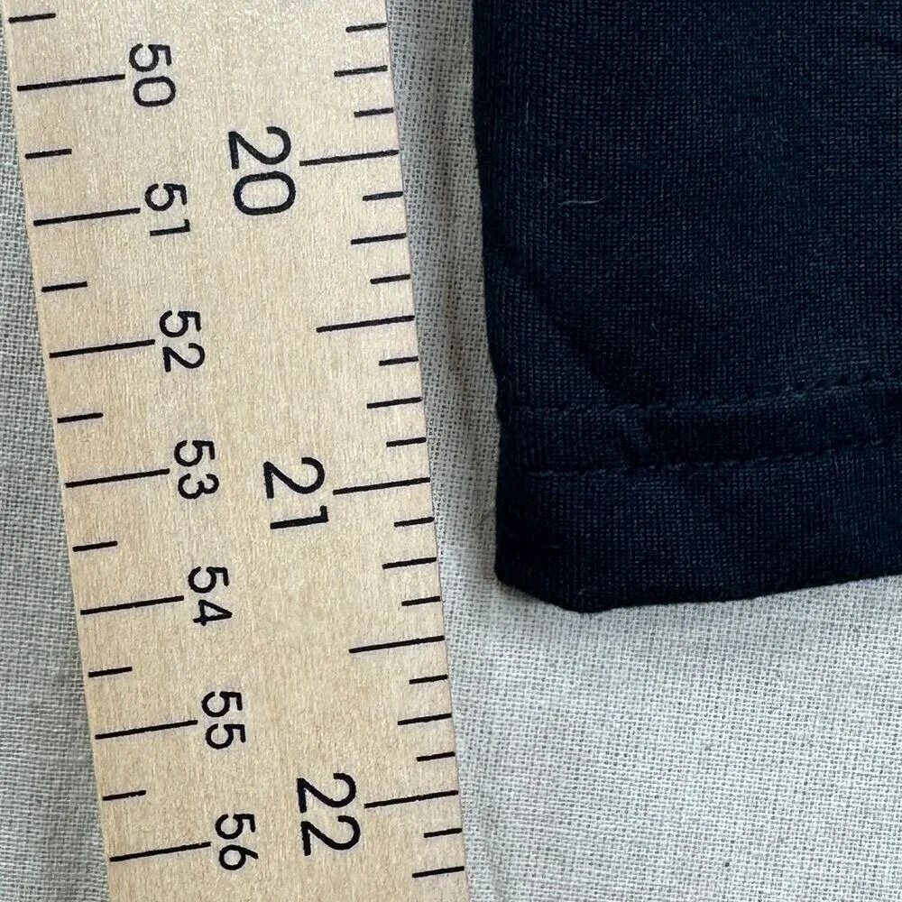 NWT Converse Girls Patch High Rise Leggings size Large Black‎